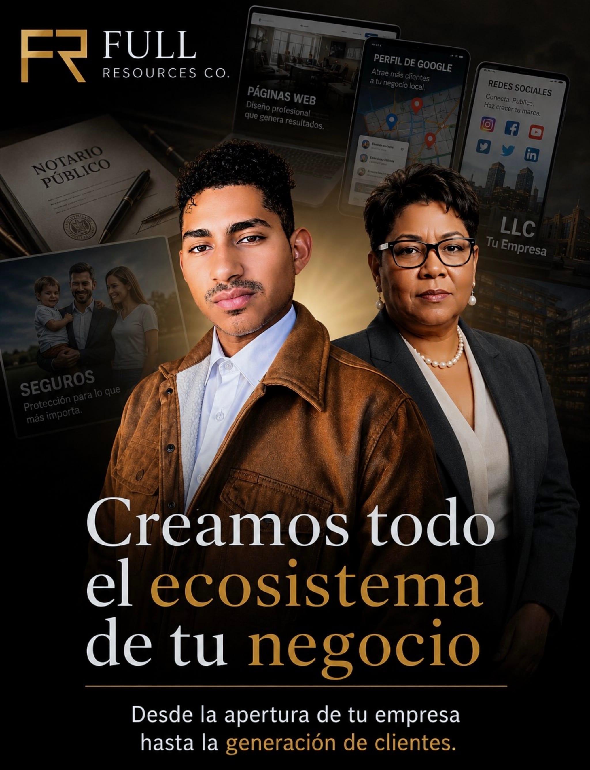 Equipo de Full Resources y el ecosistema de servicios que ofrecemos
